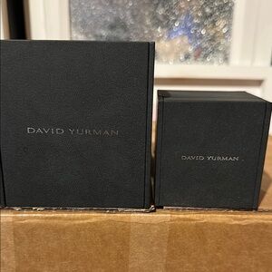 David Yurman Black Jewelry Boxes